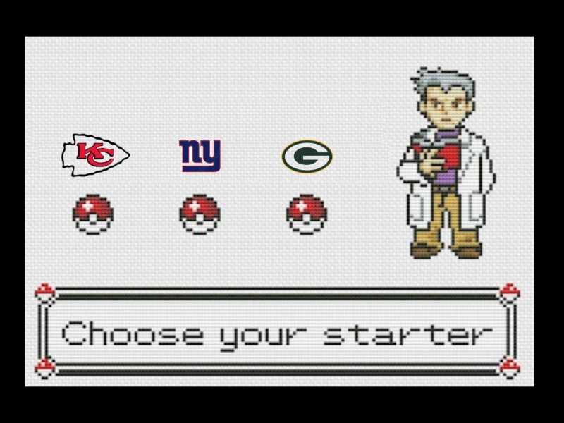 Choosing Your NFL Starter!